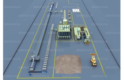 智珠晶燒結式輕質墻體生產線
